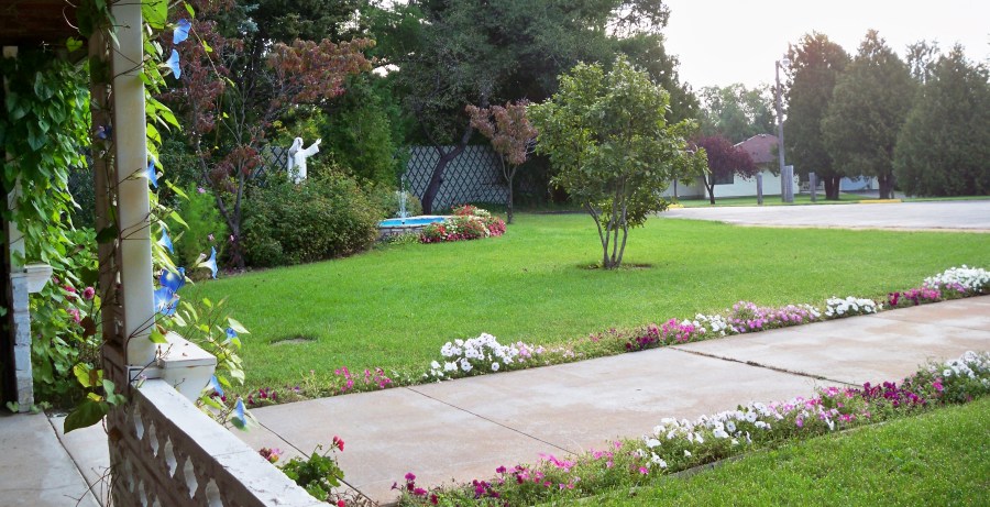 Monastery Front Lawn